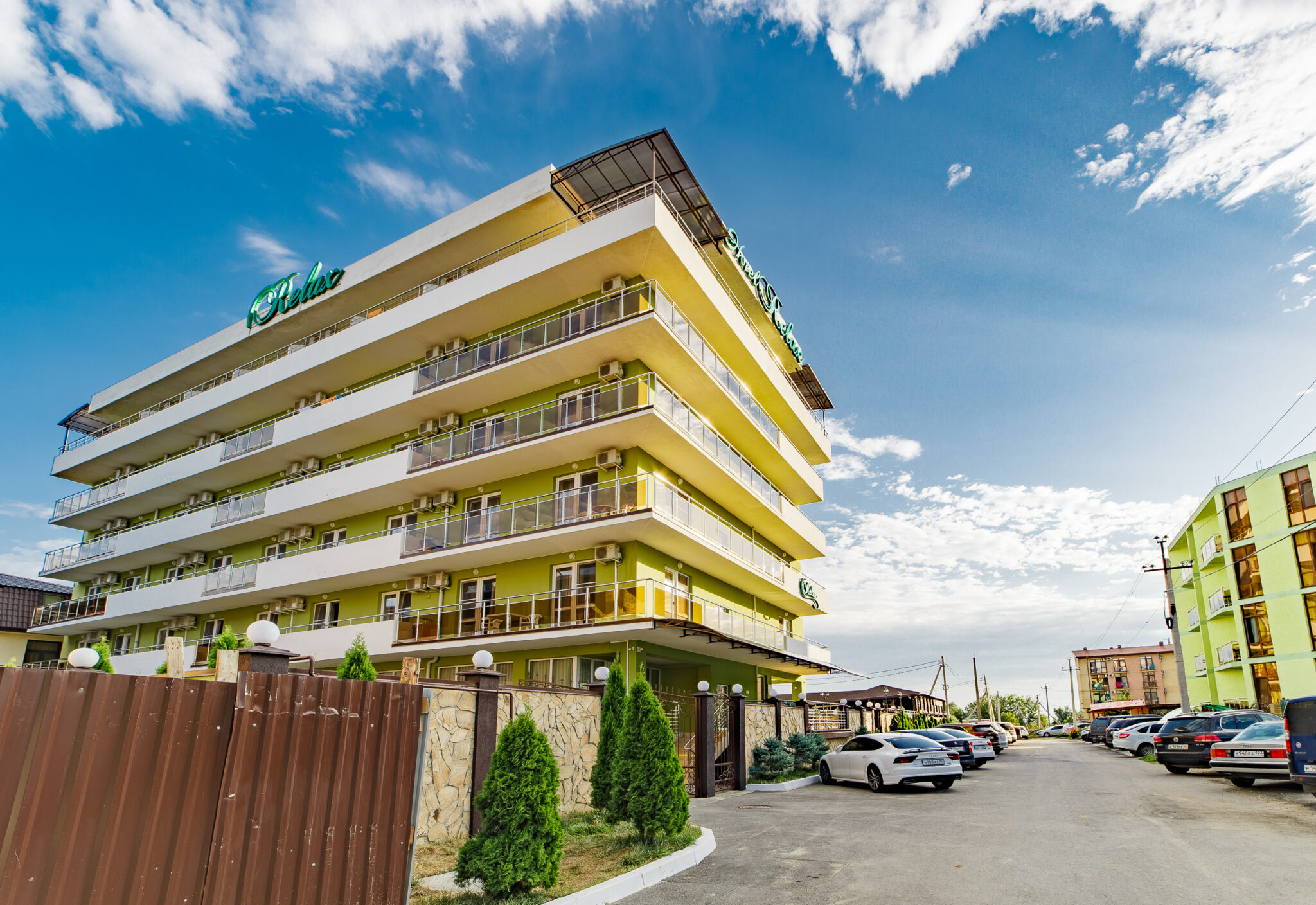 Отель «Релакс» в Витязево, Анапа. Фото с сайта отеля.