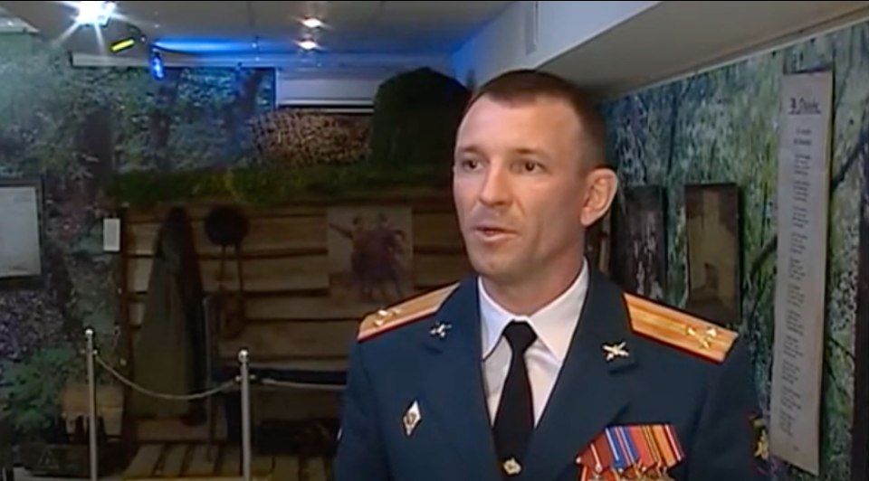 Генерал-майор Иван Попов. Скриншот с видео телеканала "Звезда"
