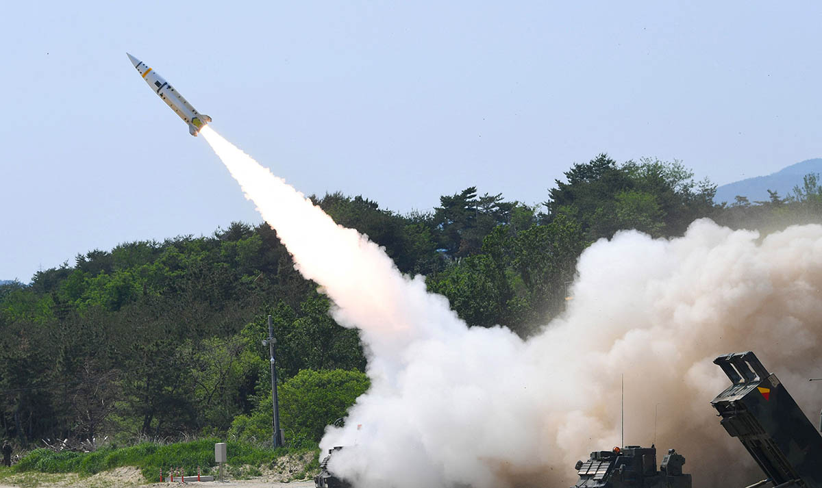 Тактическая ракетная система армии США (ATACMS). Фото South Korean Defence Ministry/AFP/Scanpix/Leta