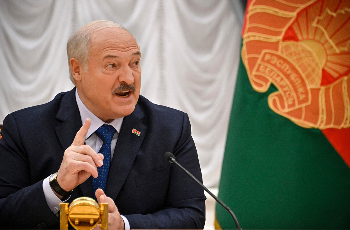 Президент Беларуси Александр Лукашенко. Фото Alexander NEMENOV/AFP/Scanpix/Leta