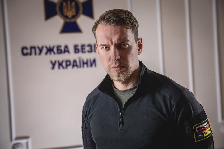 Представитель СБУ Артем Дехтяренко. Фото из его Instagram.