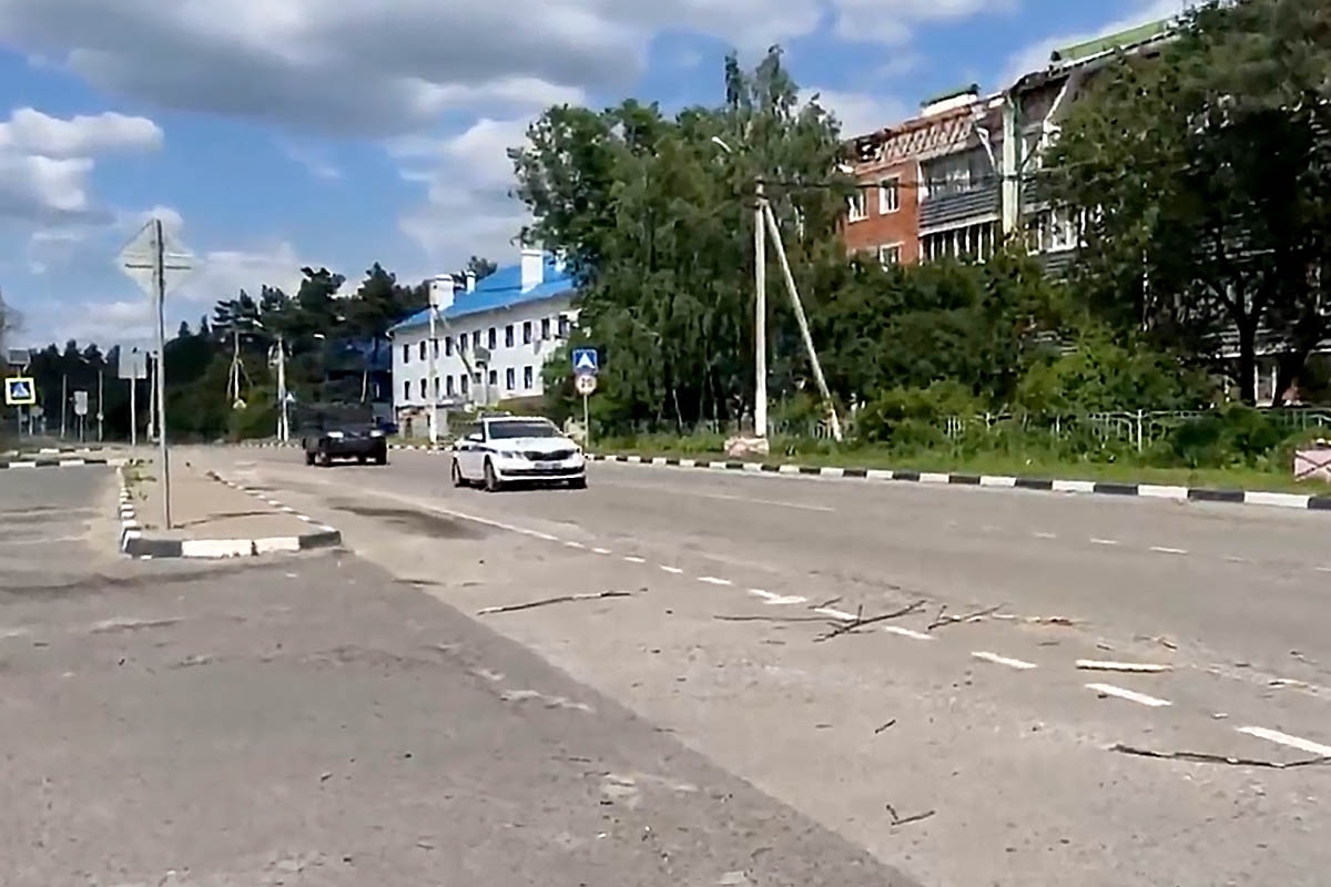 Новая Таволжанка Шебекинского городского округа. Скриншот видео МО РФ