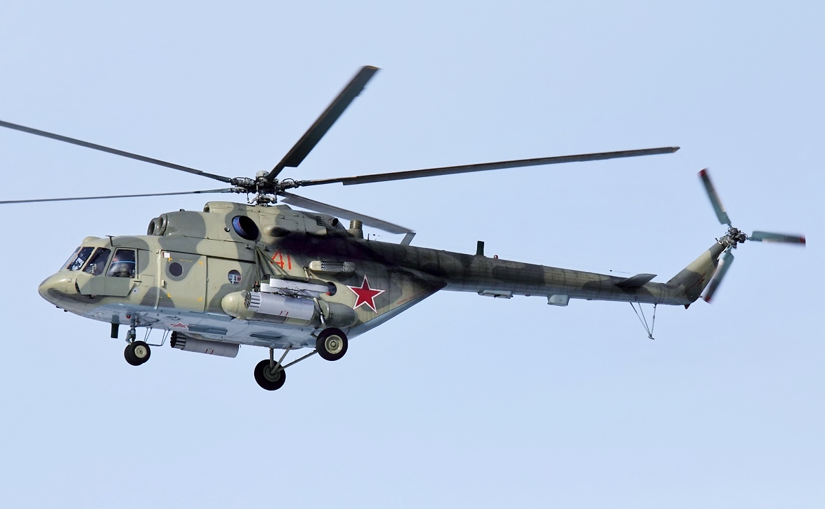 Вертолет Ми-8 ВКС РФ. Иллюстративное фото. Wikipedia.org