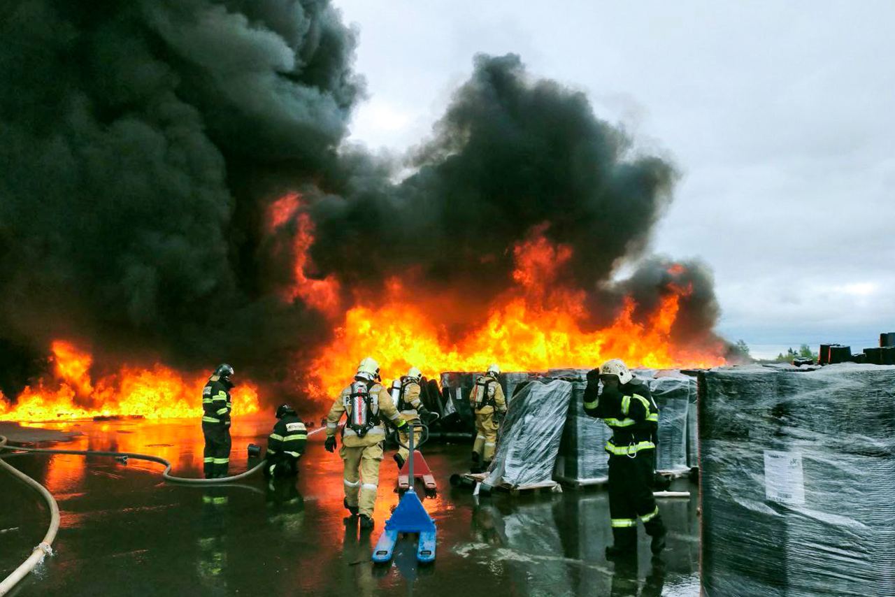 Пожар в Раменском. Фото телеграм-канала Прокуратуры Московской области
