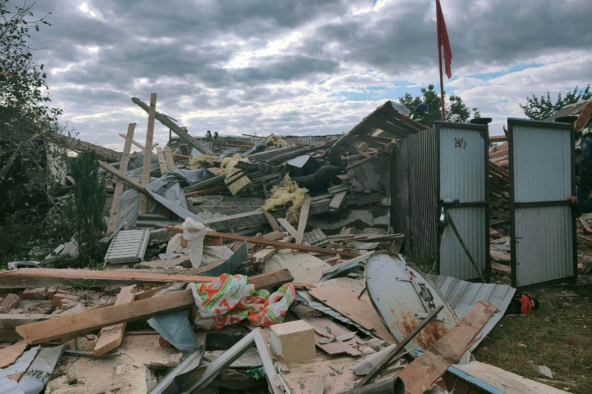 В приграничном Шебекине при взрыве газового баллона в жилом доме пострадали  пять человек Спектр