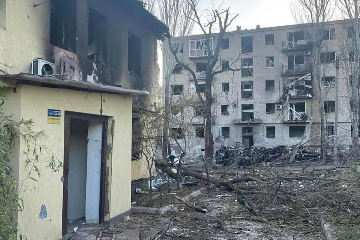 Последствия российского ракетного удара по Курахово в Донецкой области. Фото soskurakhowo/Telegram
