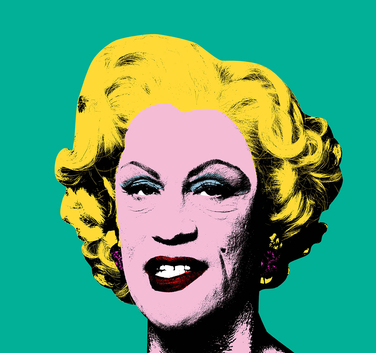 Andy Warhol / Green Marilyn, 1962. 2014. Фото Sandro Miller / Courtesy Gallery FIFTY ONE Antwerp