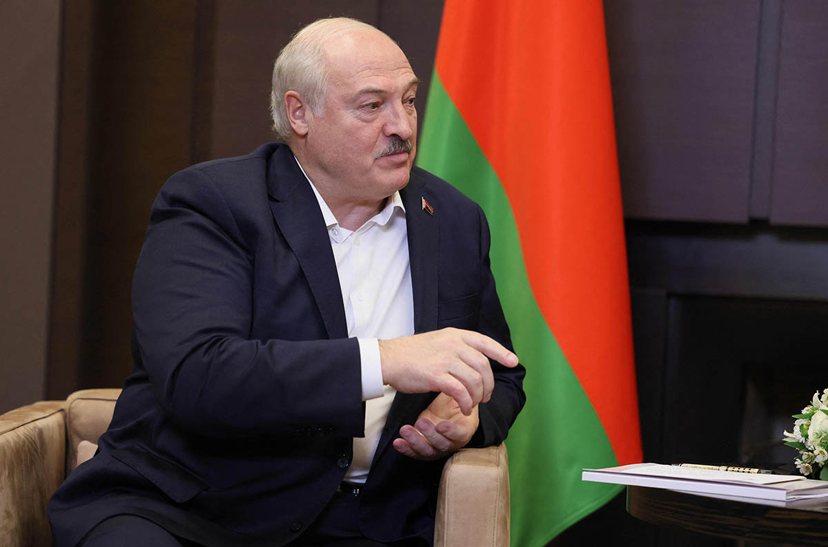 Александр Лукашенко на встрече с Путиным в Сочи, 15 сентября 2023 года. Фото Mikhail METZEL/POOL/AFP/Scanpix/Leta