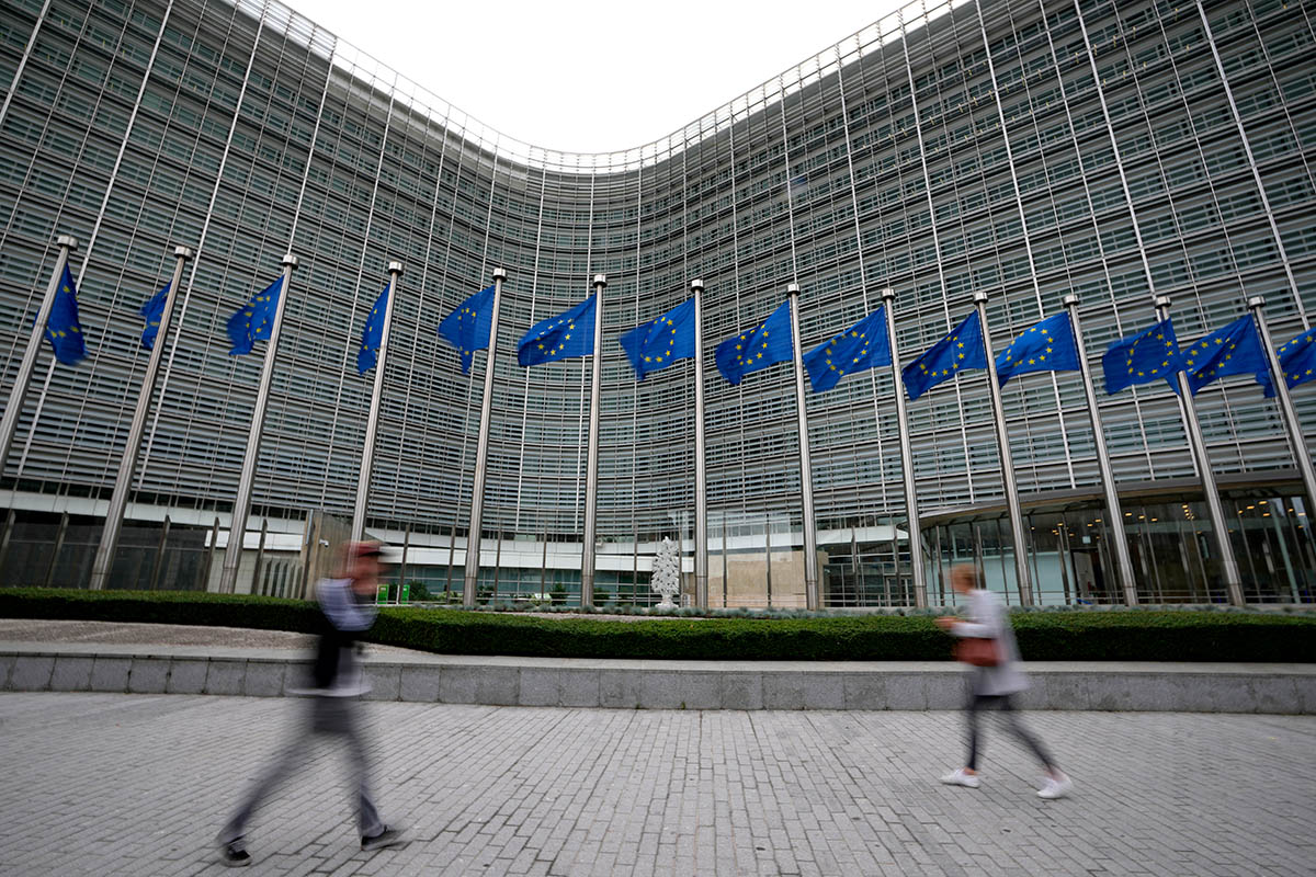 Штаб-квартира Европейского парламента в Брюсселе. Фото Virginia Mayo/AP Photo/Scanpix/Leta