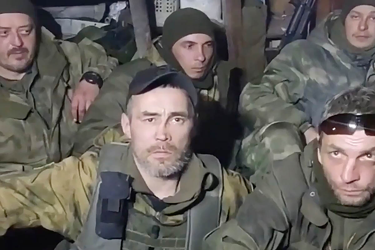 Видеообращение к Путину солдатов отряда «Шторм Z». Скриншот видео ASTRA