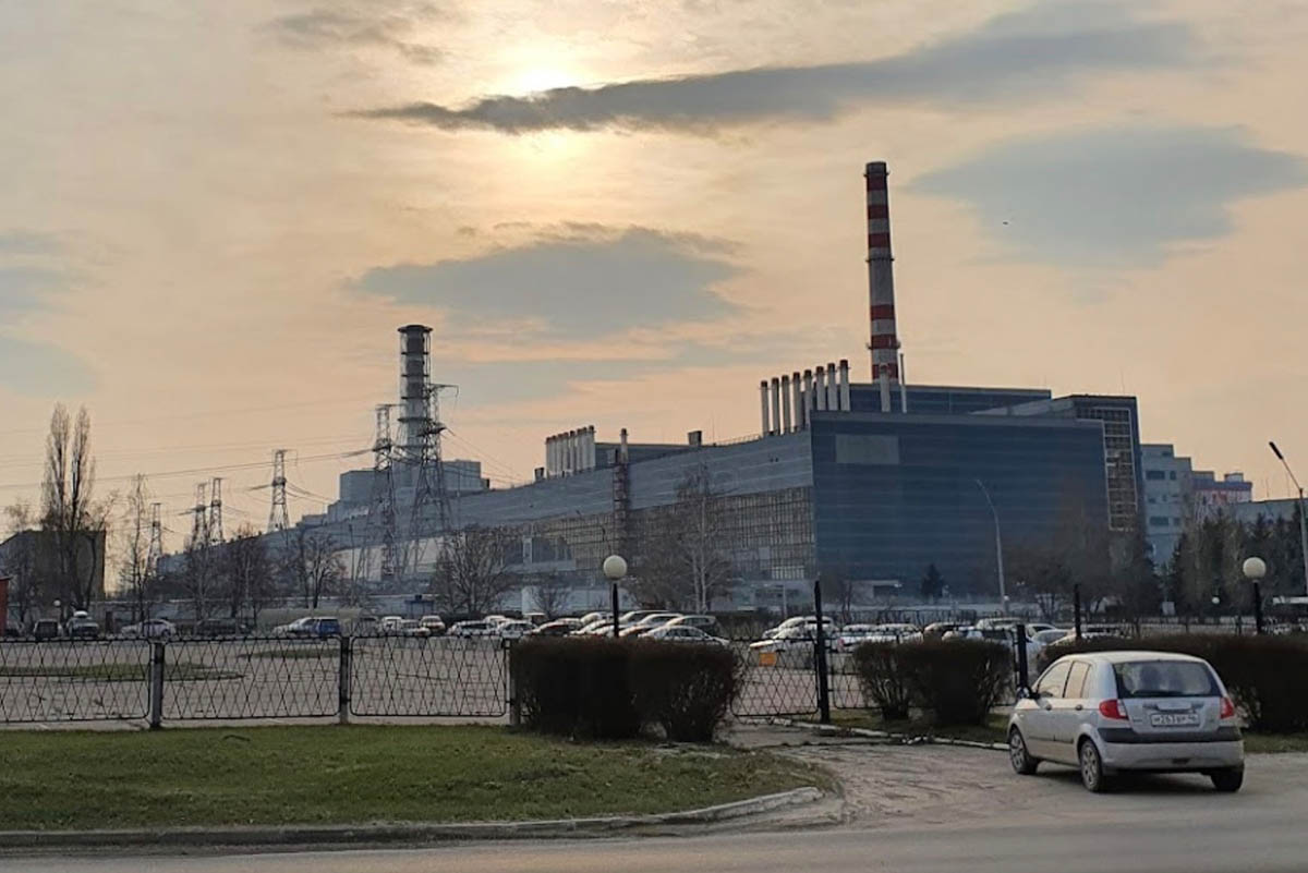 АЭС в Курчатове, Курская область. Фото Google Maps