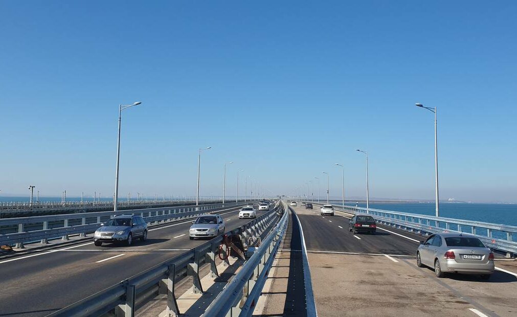 Крымский мост после ремонта. Фото: телеграм-канал Марата Хуснуллина