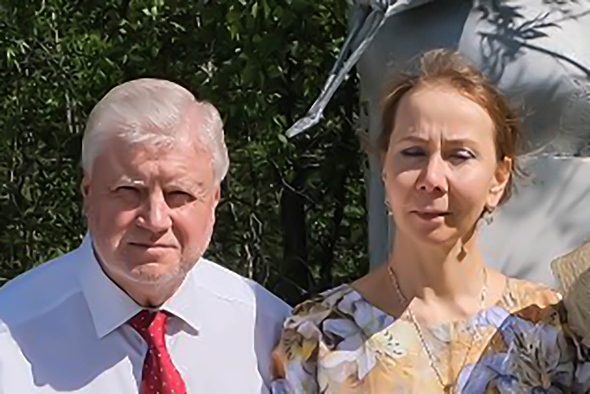 Сергей Миронов и Инна Варламова. Фото Telegram/Сергей Миронов