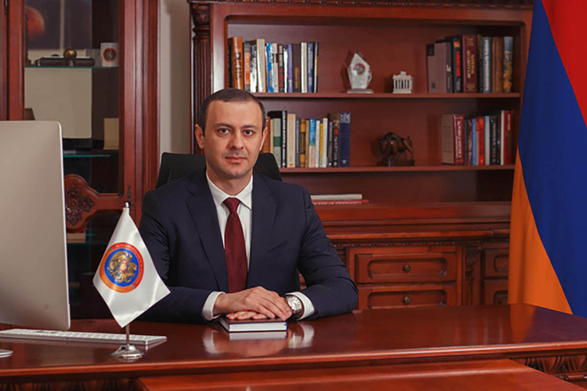 Секретарь Совета безопасности Армении Армен Григорян. Фото A. Kochinyan/wikimedia