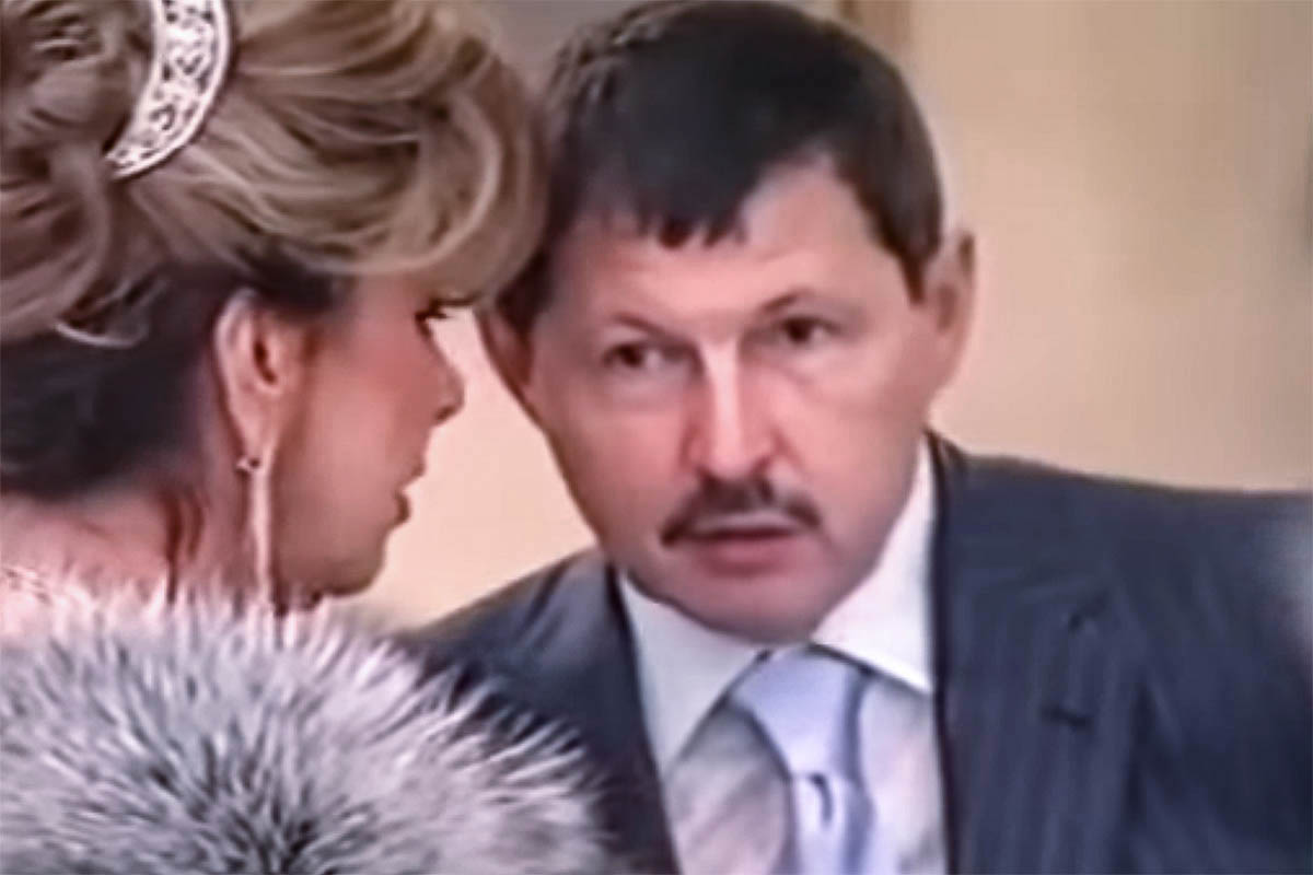 Владимир Барсуков (Кумарин), 2006 год. Скриншот видео юбилея Владимира Барсукова (Кумарина)