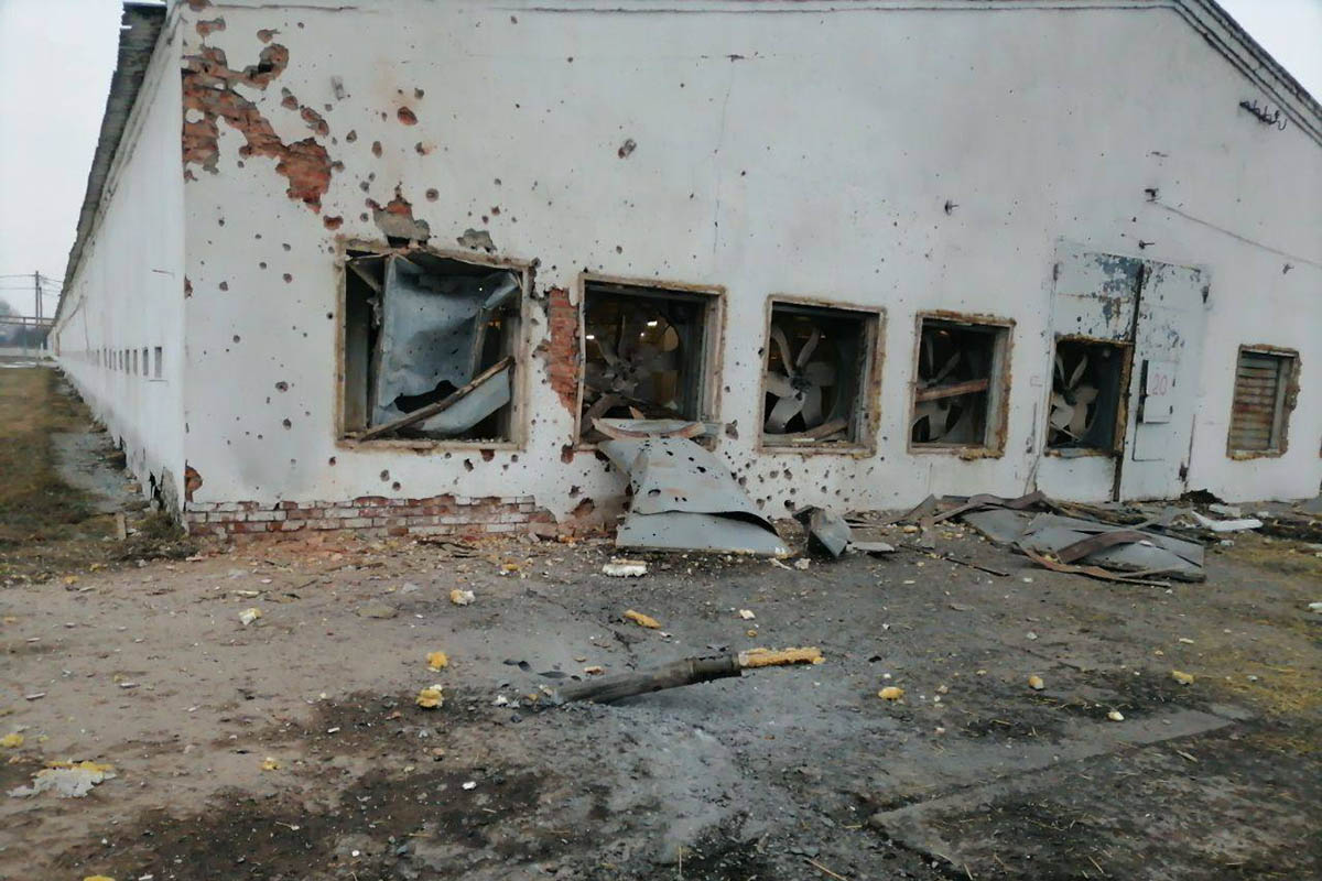 Последствия обстрела Белгородского района со стороны ВСУ. Архивное фото 2022 года. Фото vvgladkov/Telegram