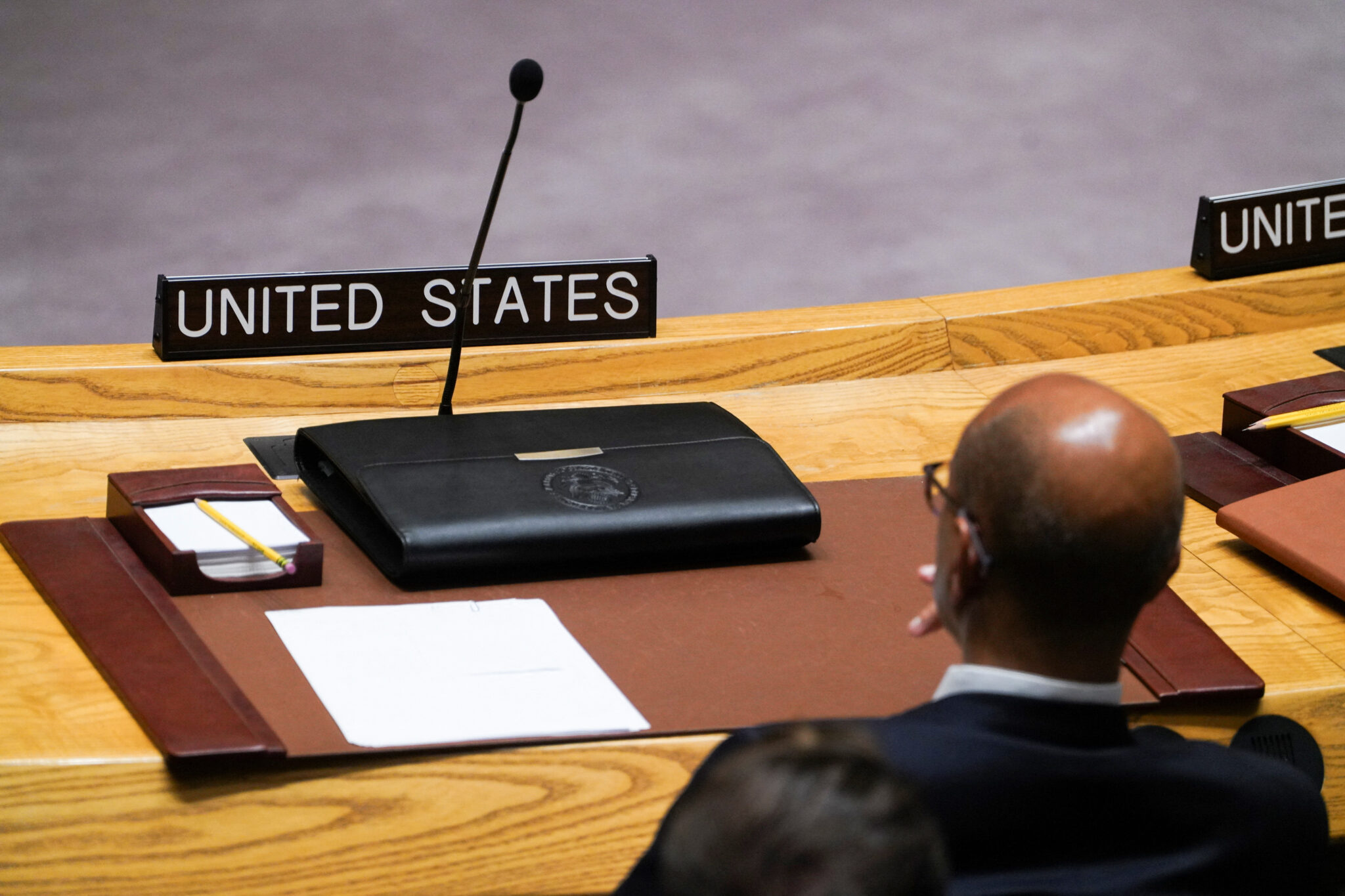Спецпредставитель США в ООН Роберт Вуд на заседании Совета Безопасности 8 декабря. Фото David Dee Delgado / Reuters / Scanpix / LETA.