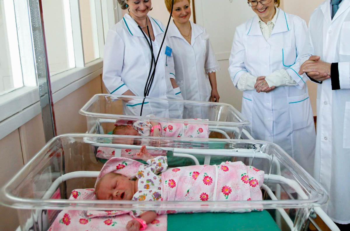 Родильный дом в Костроме. Фото: RIA Novosti / Scanpix / LETA.