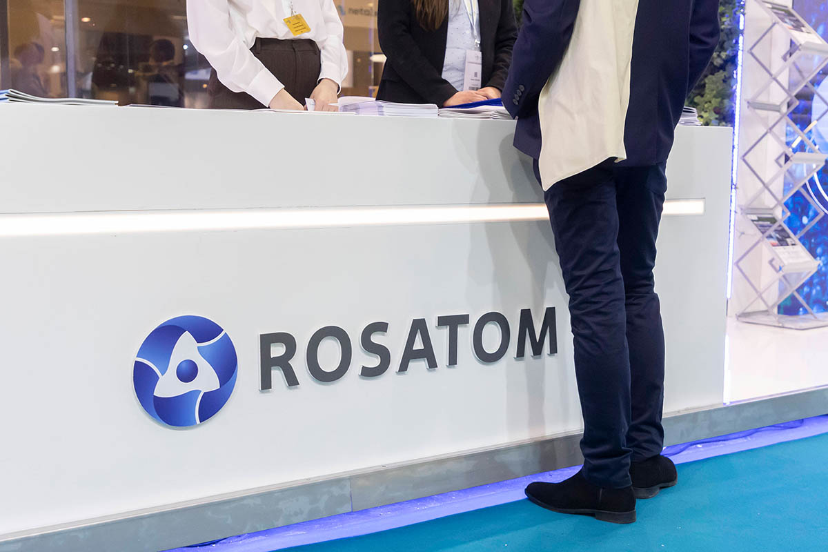 Компания «Росатом» на Всемирной ядерной выставке WNE, 2021 год. Фото Vincent Isore/Imago/Scanpix/Leta