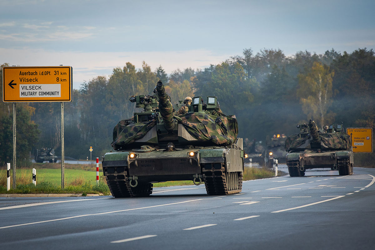 Военные учения союзников и партнеров по НАТО в Германии. Фото William Kuang/U.S. Army/ZUMA Press Wire/Scanpix/LETA
