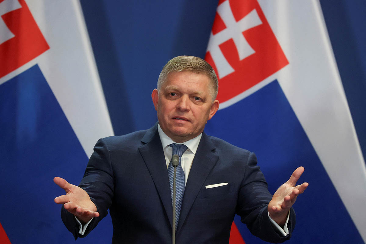 Премьер-министр Словакии Роберт Фицо. Фото Bernadett Szabo/REUTERS/Scanpix/Leta