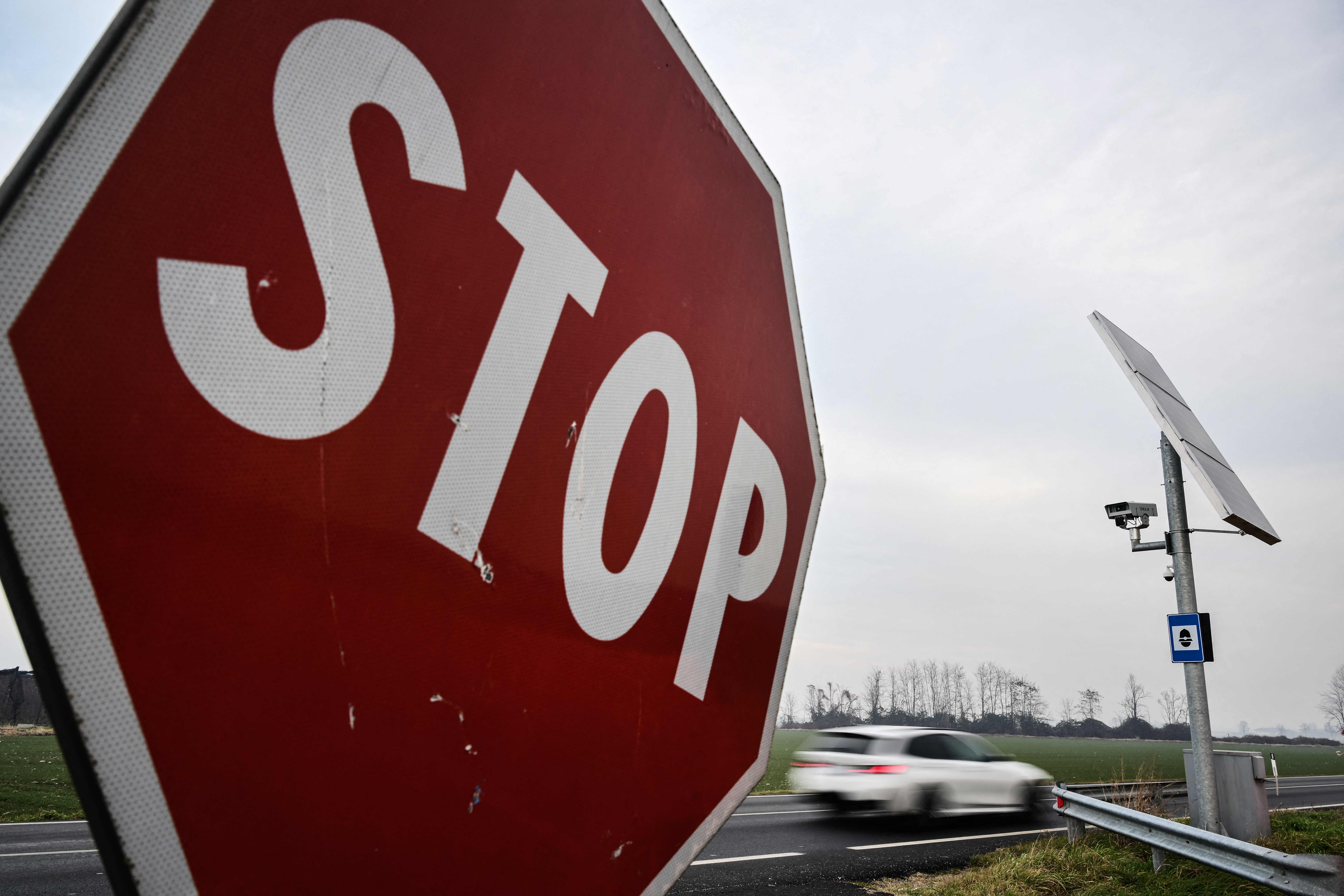 Знак Stop. Фото MARCO BERTORELLO / AFP / Scanpix / LETA.