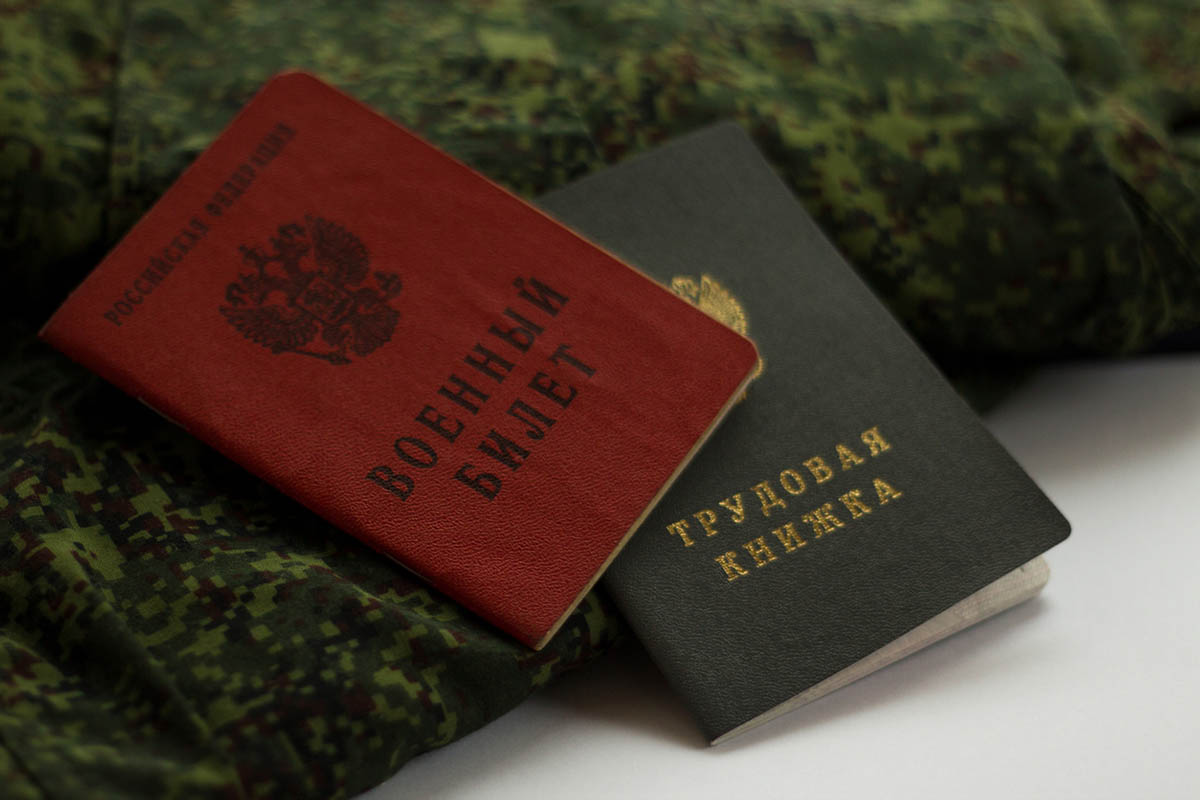 Военный билет и трудовая книжка. Фото catalis/istockphoto