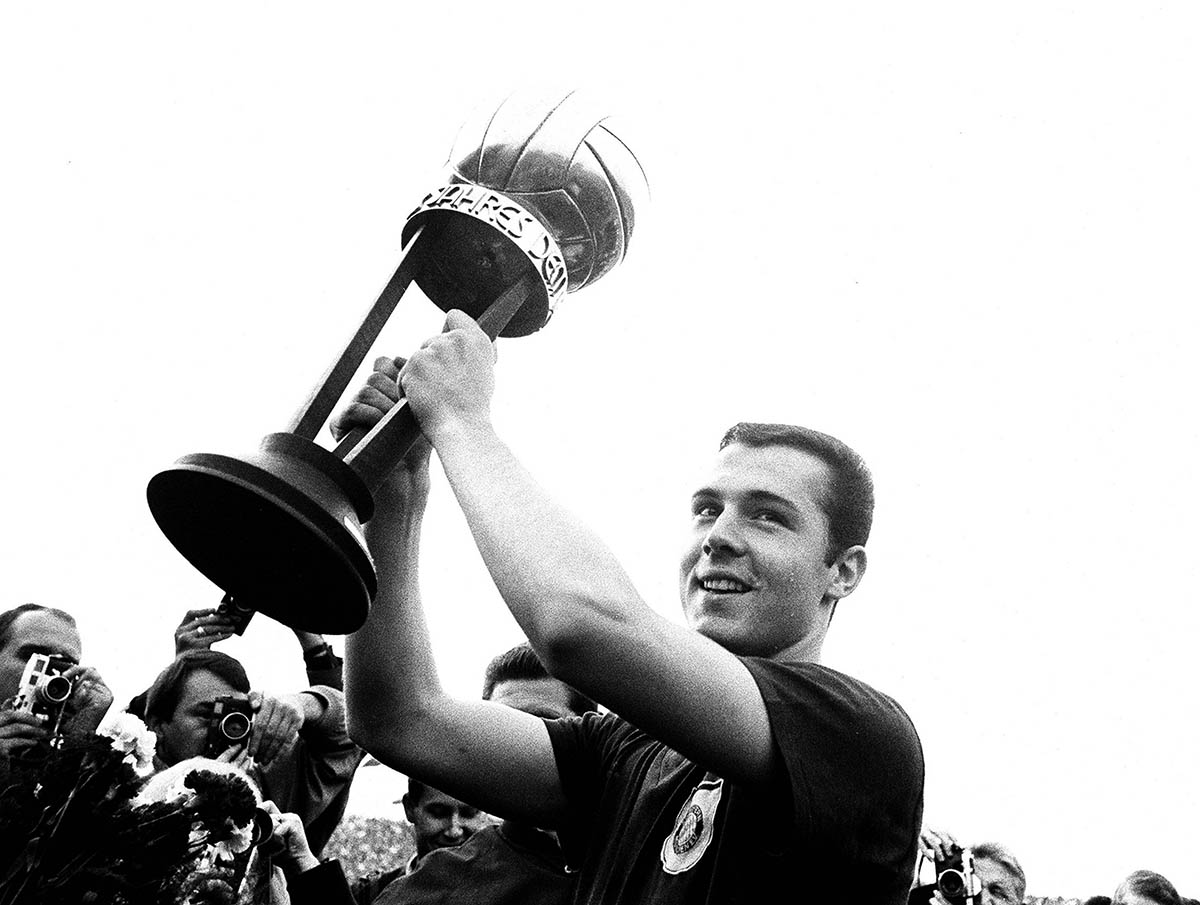 Футболист года: Франц Беккенбауэр, 21 мая 1966 года. Фото Sven Simon/IMAGO/Scanpix/LETA