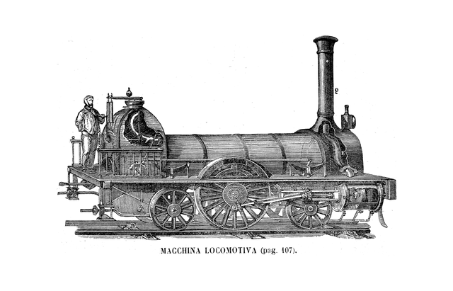 Паровой локомотив, 1903 / Wikimedia