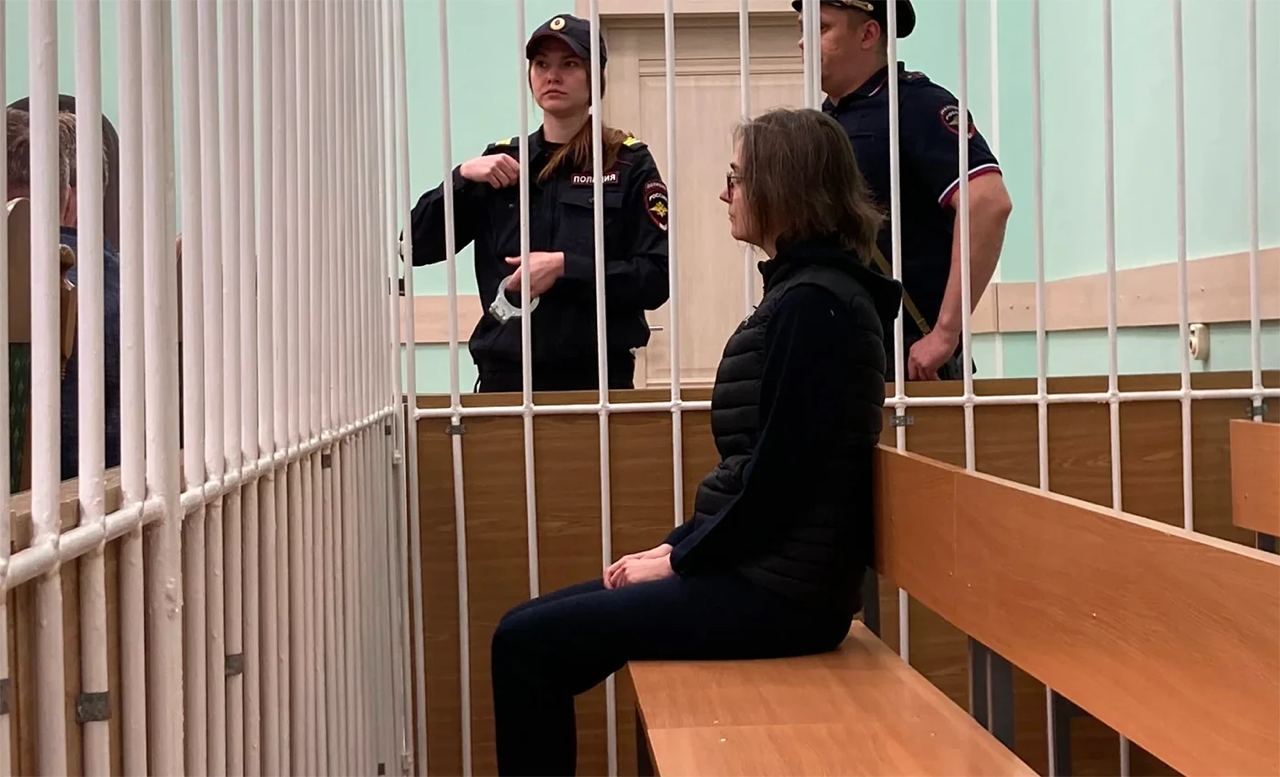 Антонина Мартынова в суде. Фото «Медиазоны»