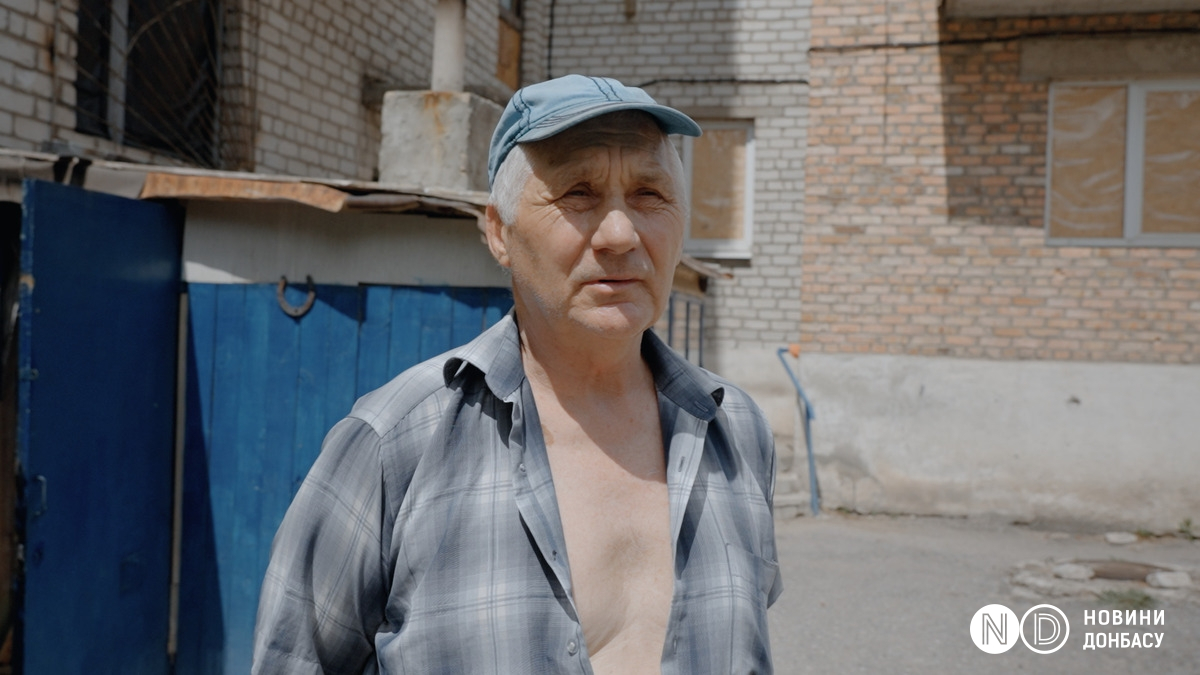 Местный житель Лимана Иван. Фото: Новости Донбасса