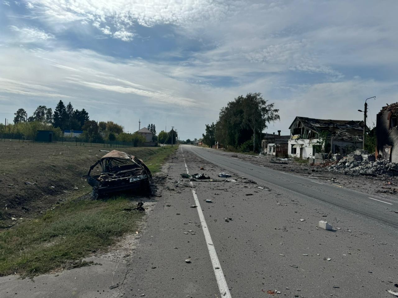 Последствия боев в Курской области. Фото Артема Карякина для Spektr.Press