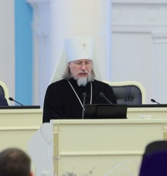 Митрополит Рязанский и Михайловский Марк. Кадр видеоролика