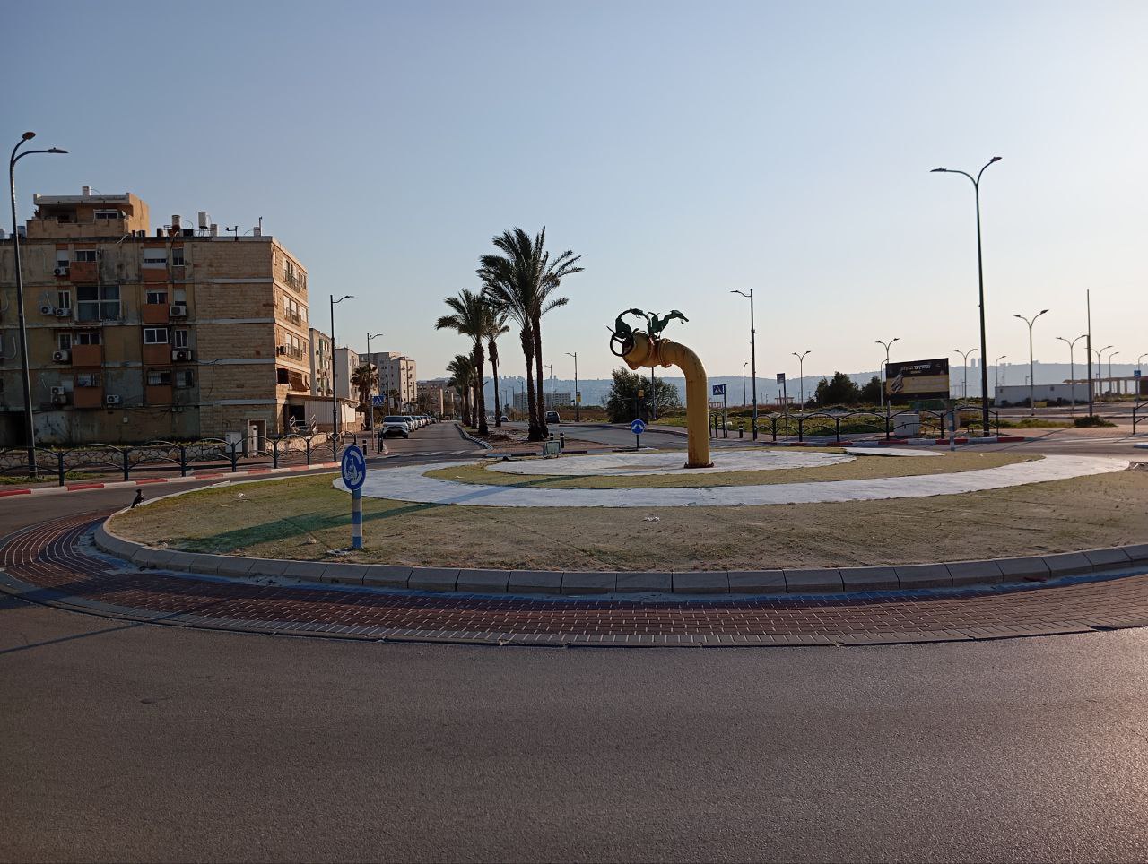 Безлюдная улица на севере Израиля, фото Spektr.Press