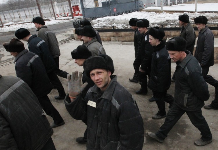 Заключенные. Фото: RIA Novosti / Scanpix / Leta