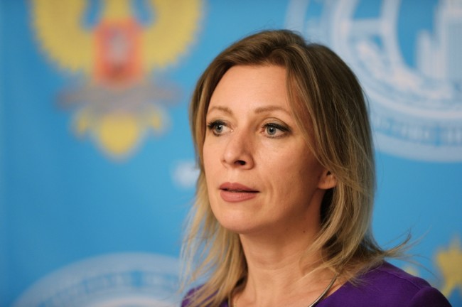 Мария Захарова. Фото Sputnik/Scanpix