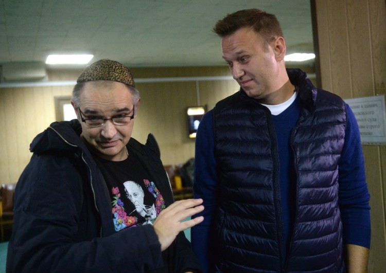 Антон Носик и Алексей Навальный. Фото Sputnik/Scanpix