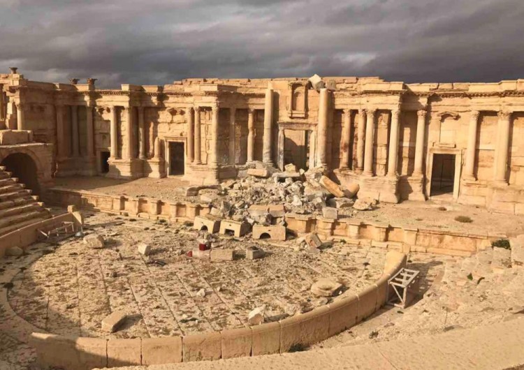 3041911 03/03/2017 The historical and architectural center of ancient Palmyra in the Syrian province of Homs. Palmyra has been recaptured by Syrian government forces with Russia's support. The best possible quality. Михаил Алаеддин/Sputnik