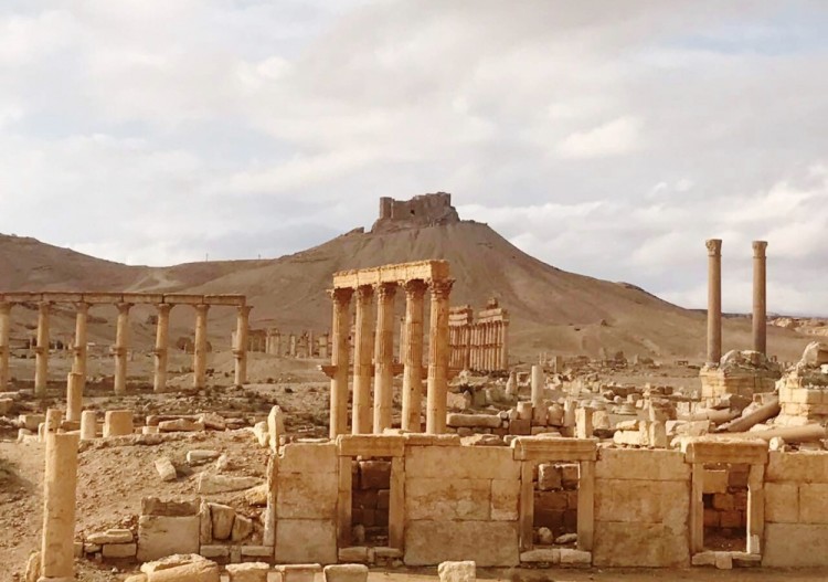3041914 03/03/2017 The historical and architectural center of ancient Palmyra in the Syrian province of Homs. Palmyra has been recaptured by Syrian government forces with Russia's support. The best possible quality. Михаил Алаеддин/Sputnik