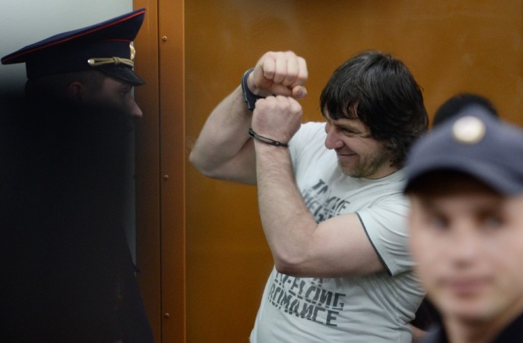 3150362 07/13/2017 Temirlan Eskerkhanov, accused of assassinating politician Boris Nemtsov, at the Moscow district military court during the announcement of the verdict. Alexey Filippov/Sputnik