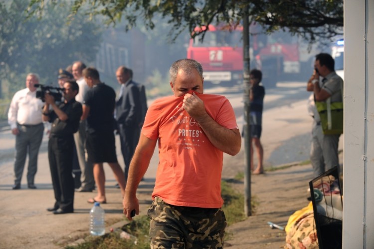 3174865 08/21/2017 Fire in a residential area in Rostov-on-Don. Sergey Pivovarov/Sputnik