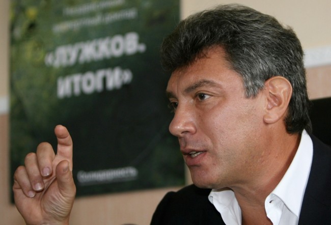 Борис Немцов. Фото AFP PHOTO / Scanpix