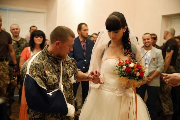 Свадьба Арсения Павлова. Фото Reuters/Scanpix