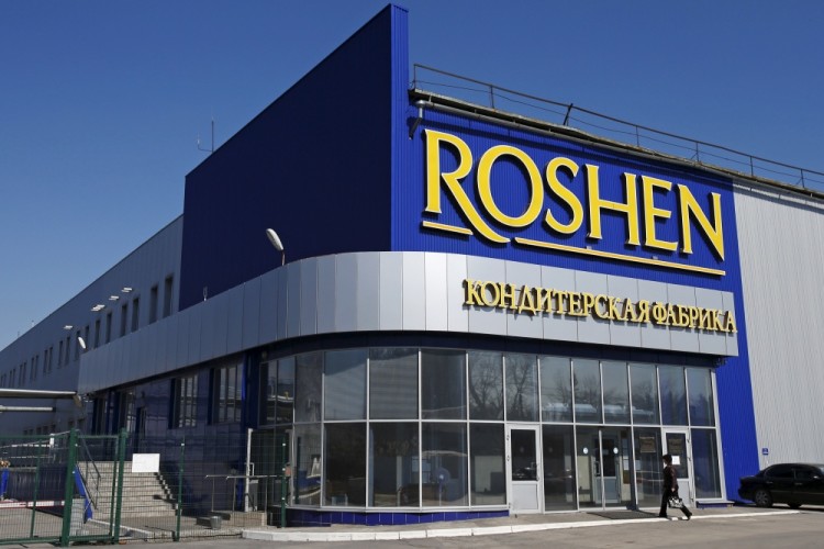 Фабрика Roshen в Липицке. Фото REUTERS/Scanpix