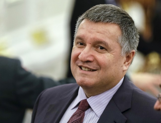 Ukrainian Interior Minister Arsen Avakov is seen before the meeting of national security and defense council of Ukraine in Kiev September 22, 2015.  REUTERS/Gleb Garanich
