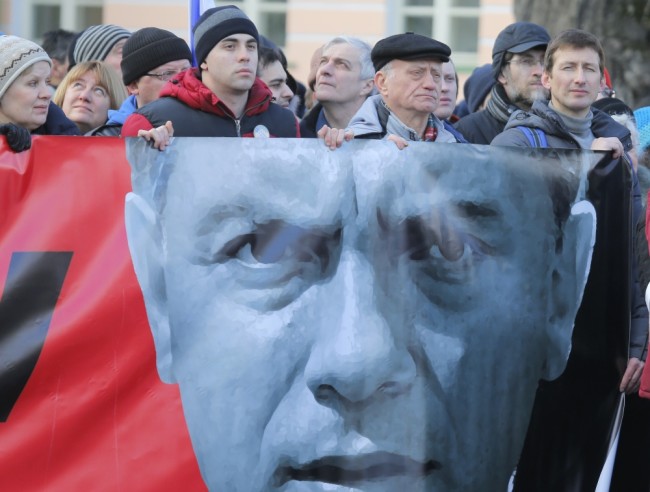 Марш памяти Бориса Немцова. Фото  Reuters/Scanpix