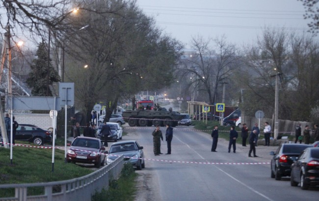 Место взрывов в Ставропольском крае. Фото REUTERS/Scanpix