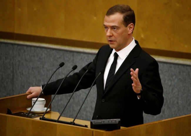 Дмитрий Медведев. Фото REUTERS/Scanpix