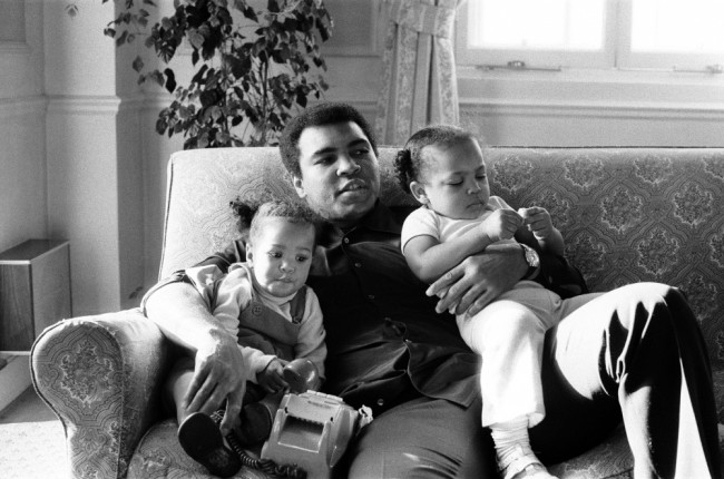 Мохаммед Али с дочерьми, 1978 год. Фото Action Images/Scanpix