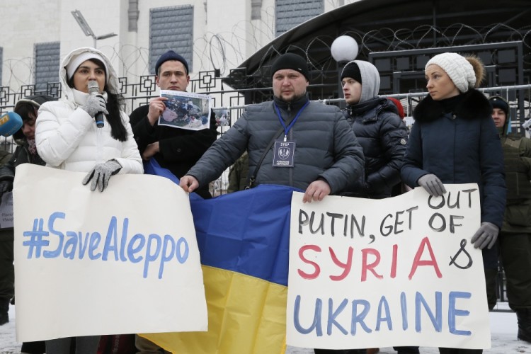 Роль Москвы в сирийском конфликте по понятным причиным подчеркивали и в Киеве. Фото: Reuters / Scanpix